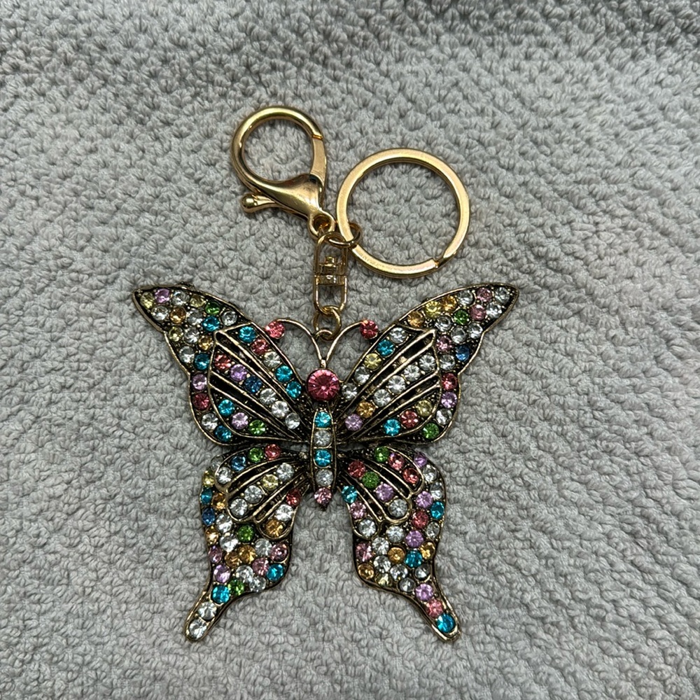 Butterfly keychain